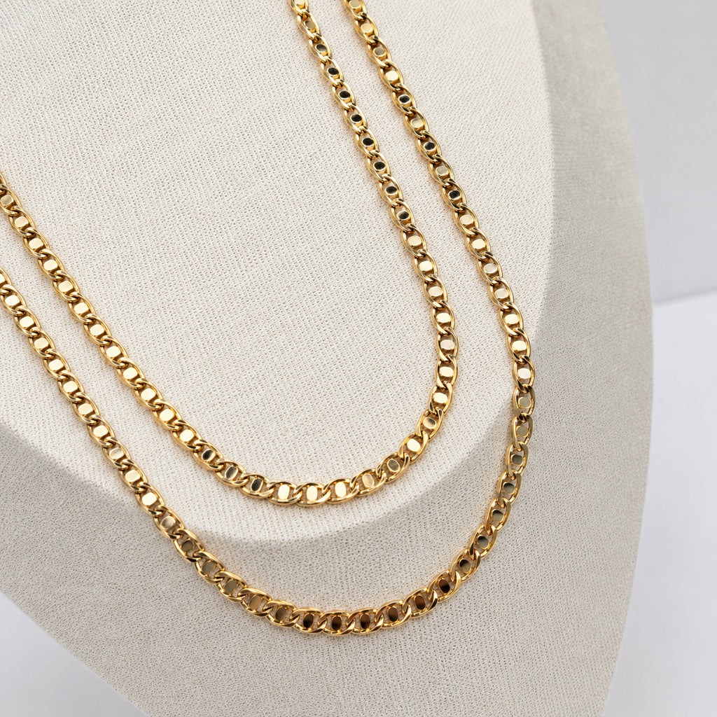 CADENA ITALY 18K
