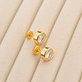 TOPITO DE CIRCONIA 18K