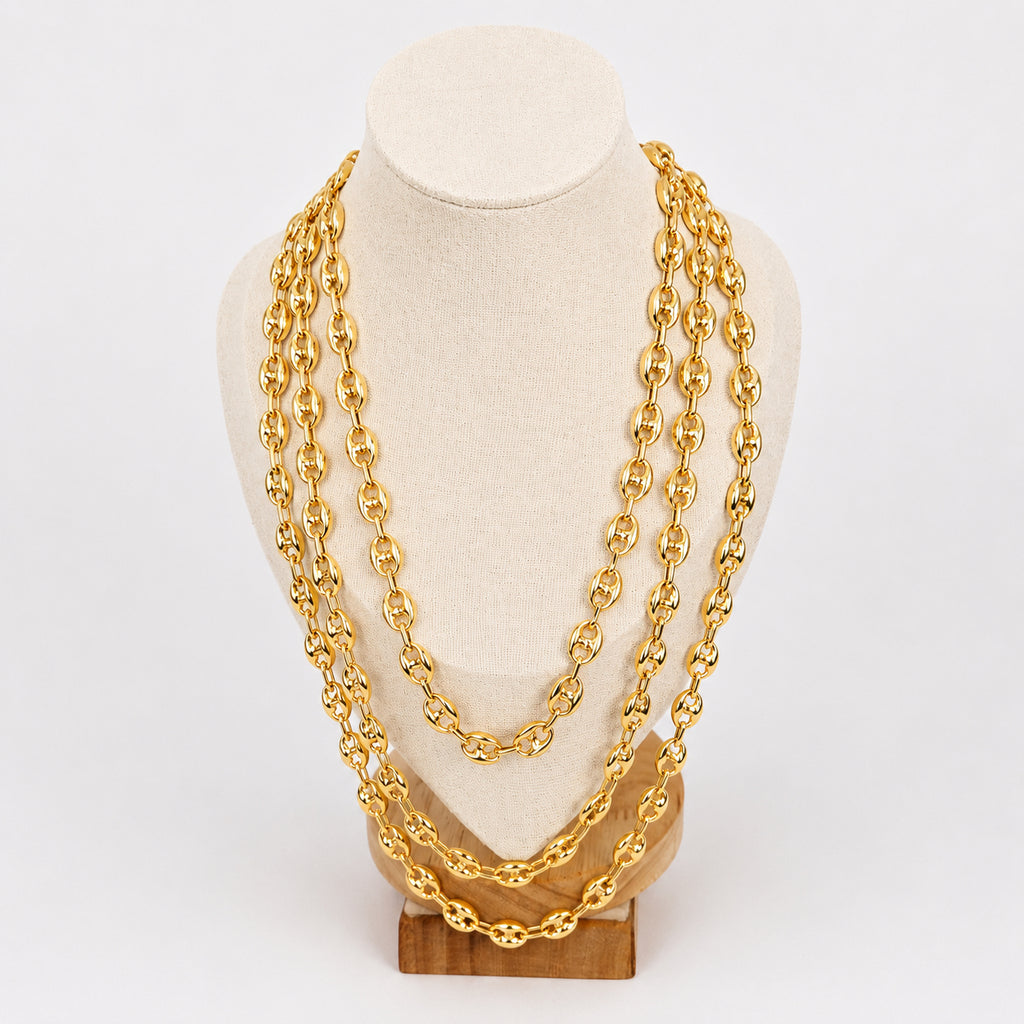 CADENA GUCCI ITALY 18K