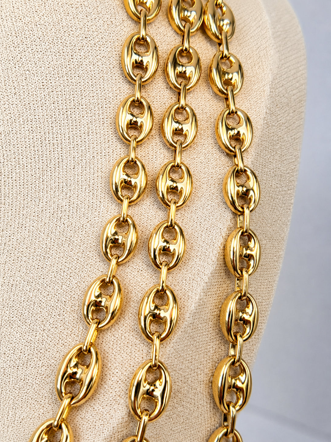 CADENA GUCCI ITALY 18K