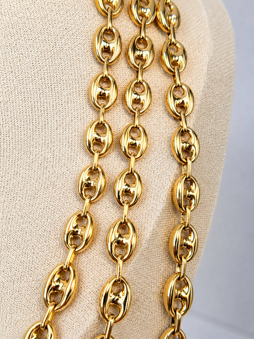 CADENA GUCCI ITALY 18K